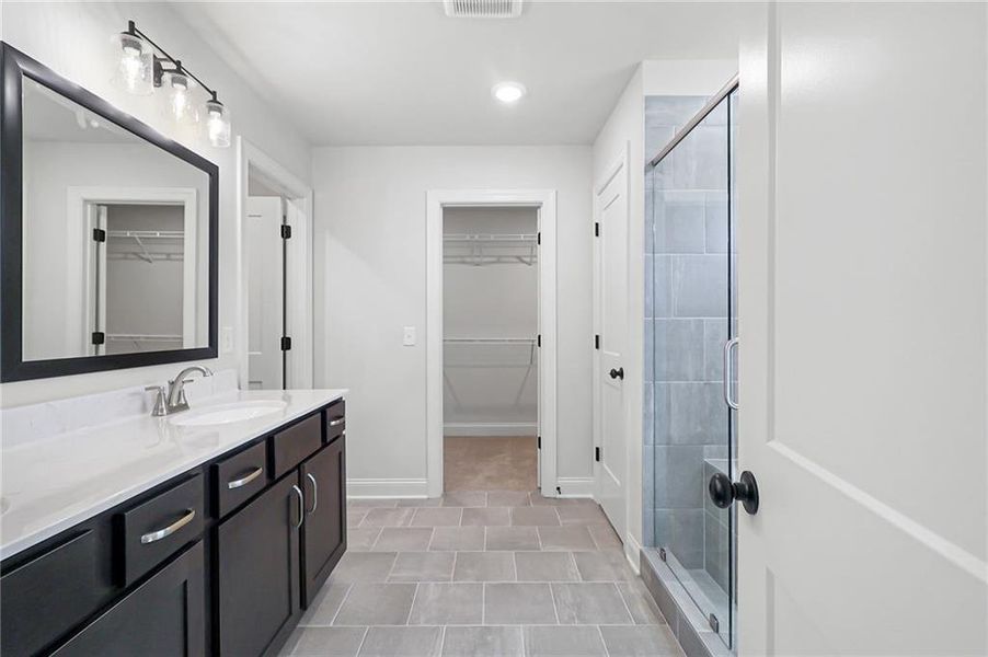 Furnished interior view inside a new home in Woodland Hills, Loganville (Image 5). Furnished interior view inside a new home in Woodland Hills, Loganville (Image 5).