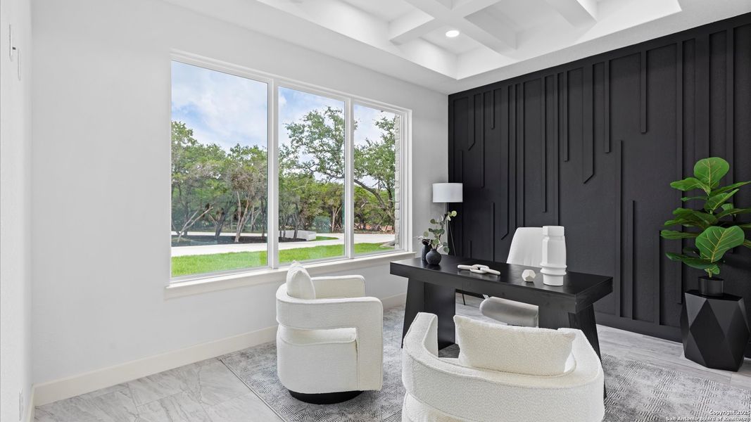 Furnished interior view inside a new home in , San Antonio (Image 20).
