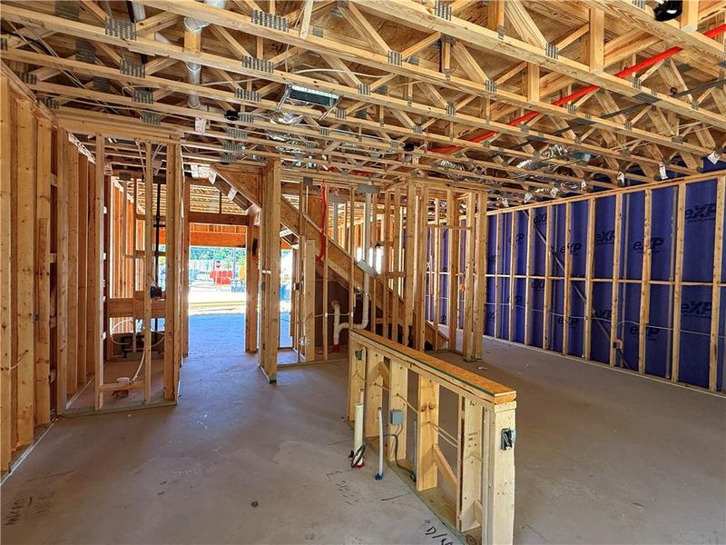 In-progress construction of a new home in Leydenview, Mableton, GA (Image 30).