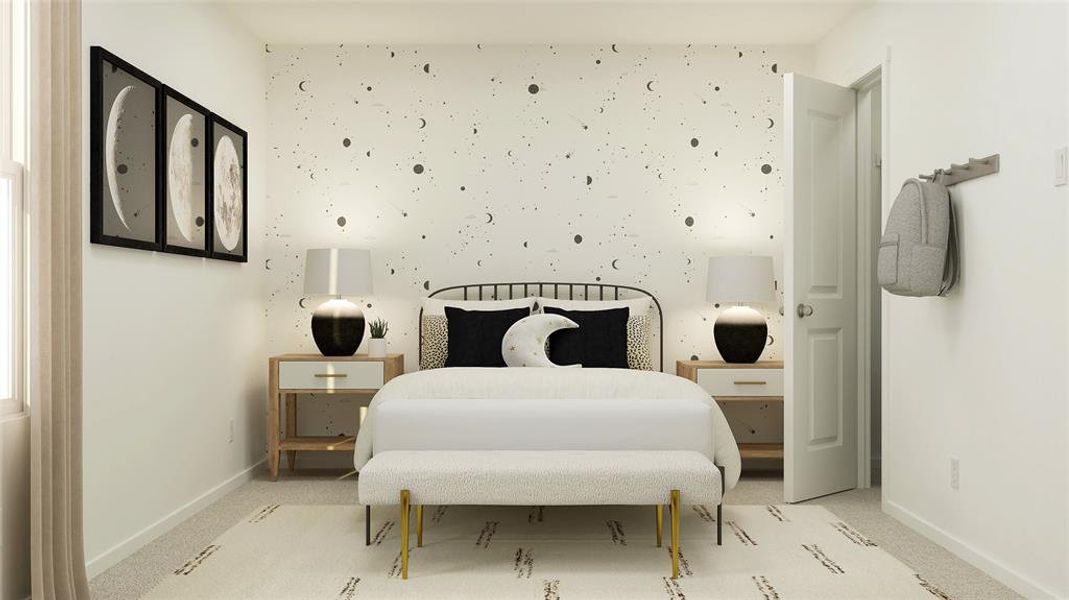 Furnished interior view inside a new home in McKenzie Trails, Balch Springs (Image 4).