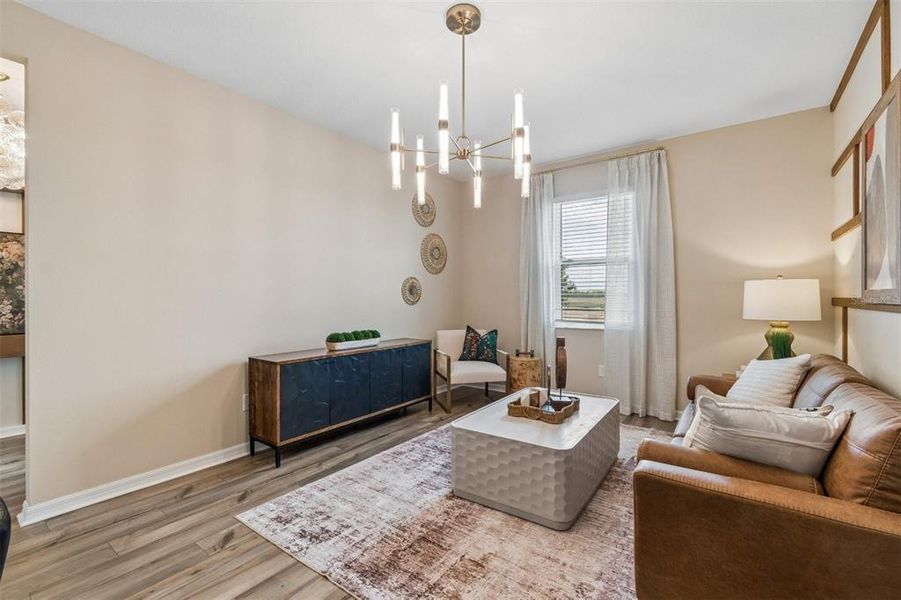 Furnished interior view inside a new home in Coasterra, Palmetto (Image 14).