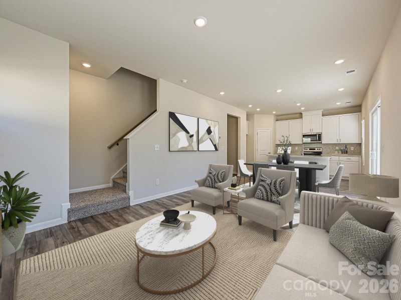 Photo is not of the actual home, but is an inspirational photo of builder’s model home and may depict options, furnishings, and/or decorator features that are not included