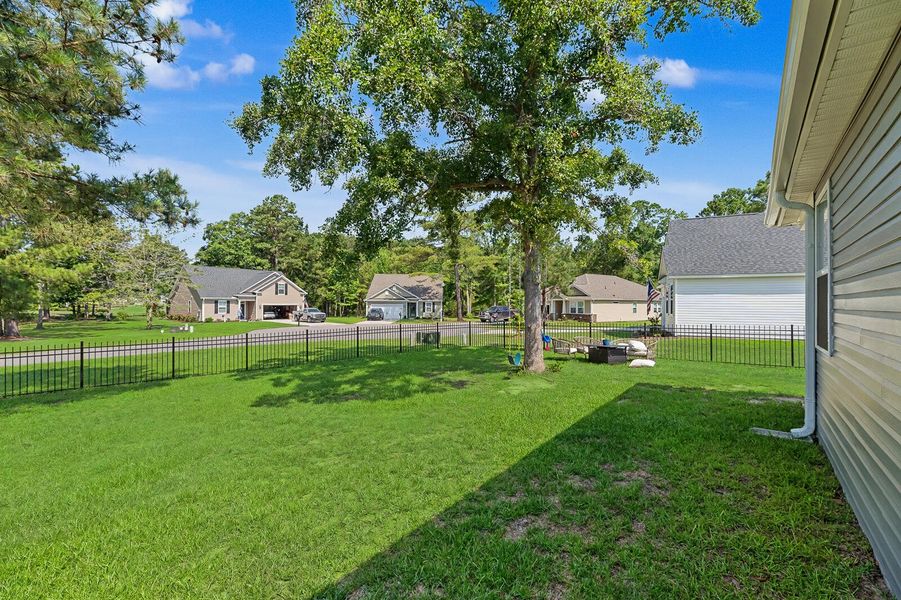 Exterior details and patio area of a home in , Manning (Image 21).