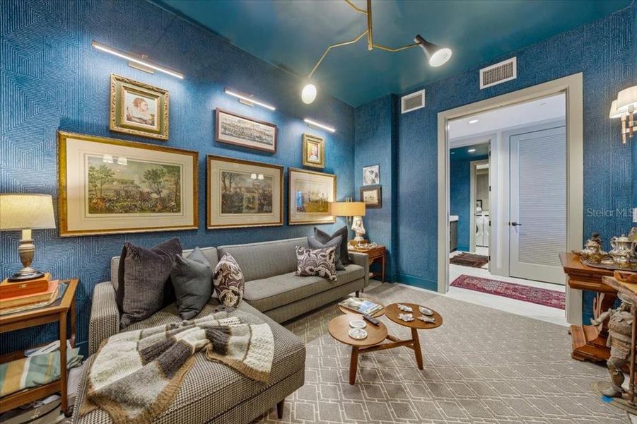 Furnished interior view inside a new home in , St. Petersburg (Image 18).