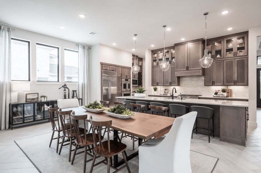 Representative furnished interior of a home built from the Carignan by Tri Pointe Homes in Dunham Pointe, Cypress (Image 36).
