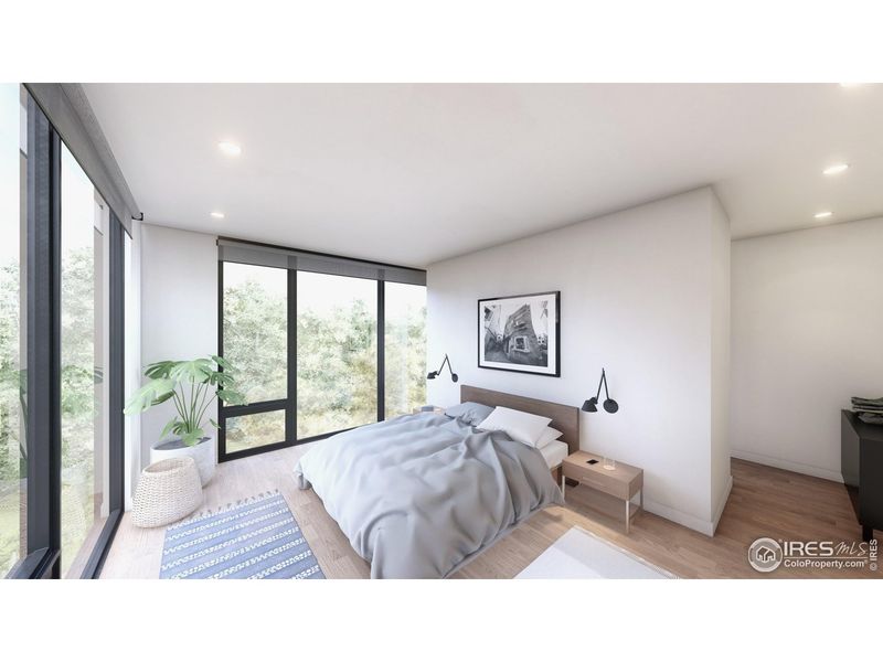 Furnished interior view inside a new home in , Boulder (Image 5).