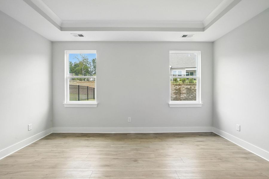 Spacious, unfurnished interior of a new home in Villas at Prestwick, Mooresville (Image 24).