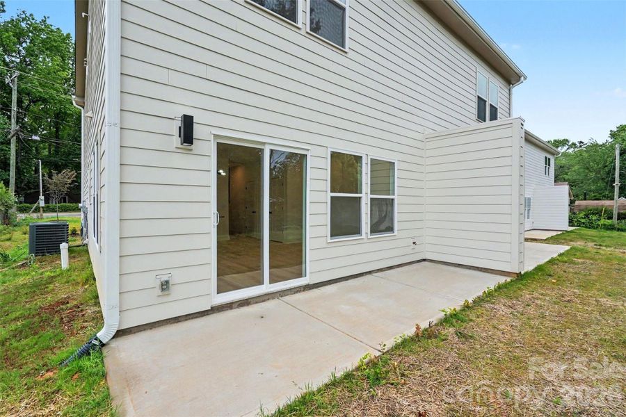 Exterior details and patio area of a home in , Charlotte (Image 23).