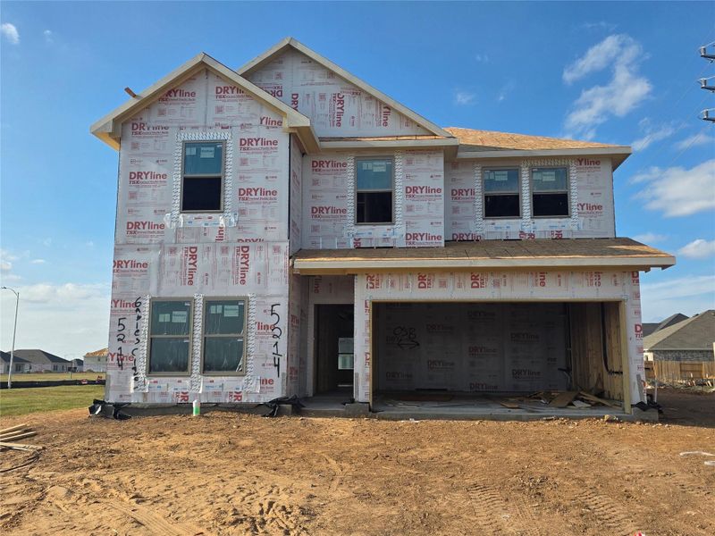 In-progress construction of a new home in Arabella on the Prairie, Richmond, TX (Image 11).