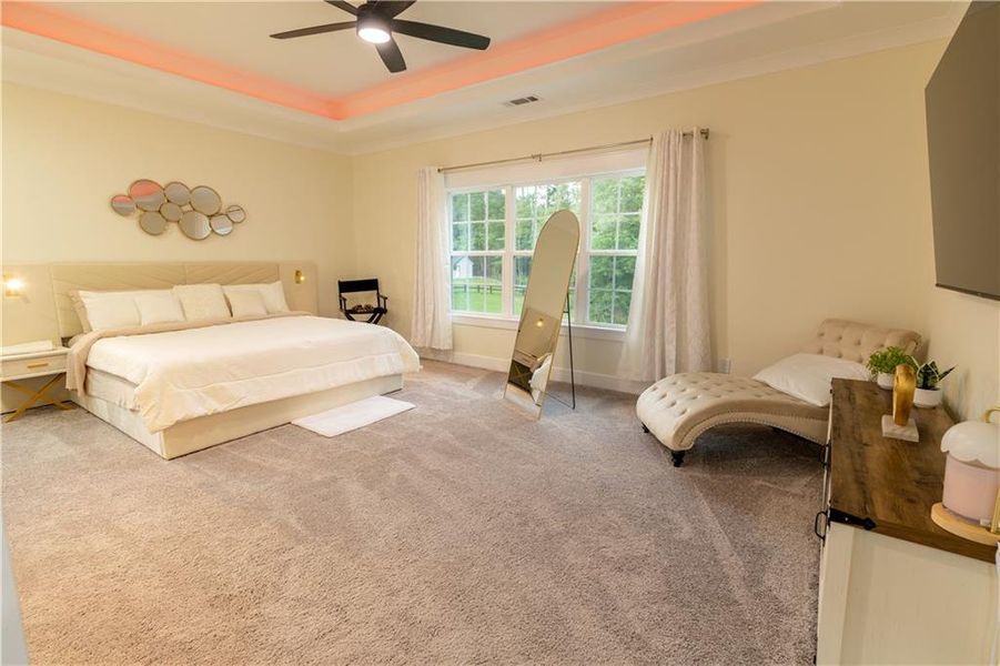 Furnished interior view inside a new home in , Snellville (Image 32). Furnished interior view inside a new home in , Snellville (Image 32).