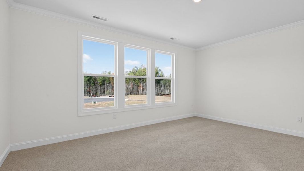 Spacious, unfurnished interior of a new home in The Estates Park, Apex (Image 23).