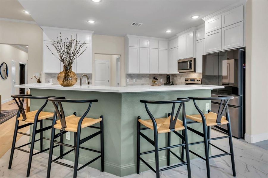 Furnished interior view inside a new home in , Fort Worth (Image 18). Furnished interior view inside a new home in , Fort Worth (Image 18).