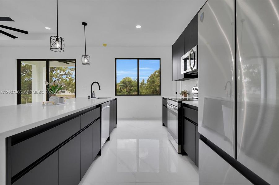 Furnished interior view inside a new home in , Lehigh Acres (Image 5).