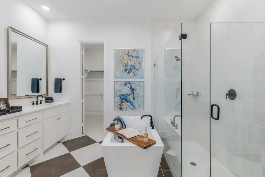 Representative Primary Bathroom - some options shown Representative Primary Bathroom - some options shown