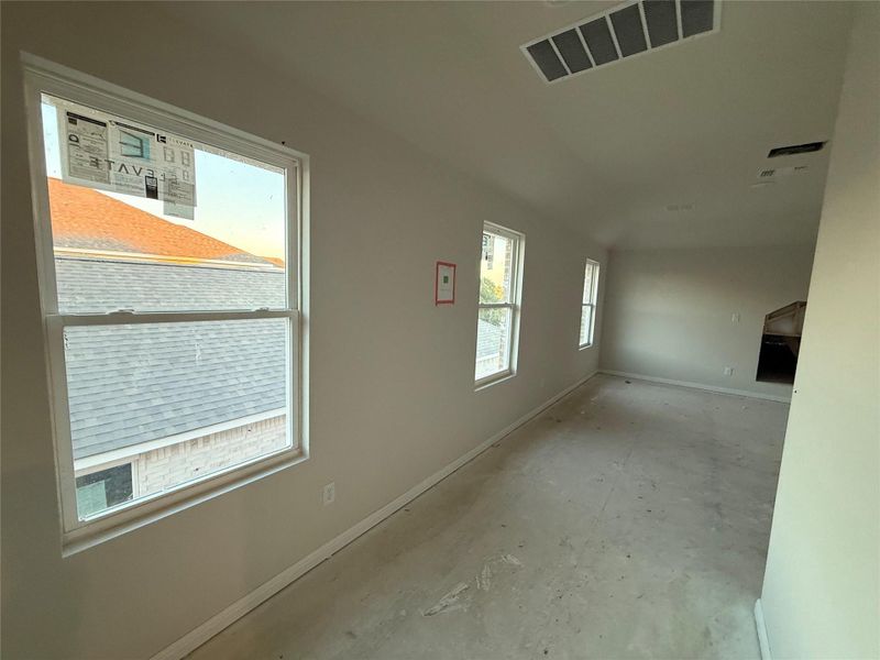 In-progress construction of a new home in The Cottages at La Cima, San Marcos, TX (Image 17).