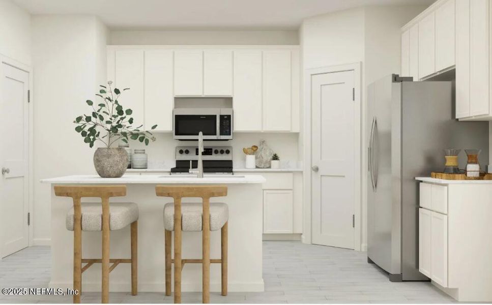 Furnished interior view inside a new home in Seaton Creek: Seaton Creek 50s, Jacksonville (Image 6). Furnished interior view inside a new home in Seaton Creek: Seaton Creek 50s, Jacksonville (Image 6).