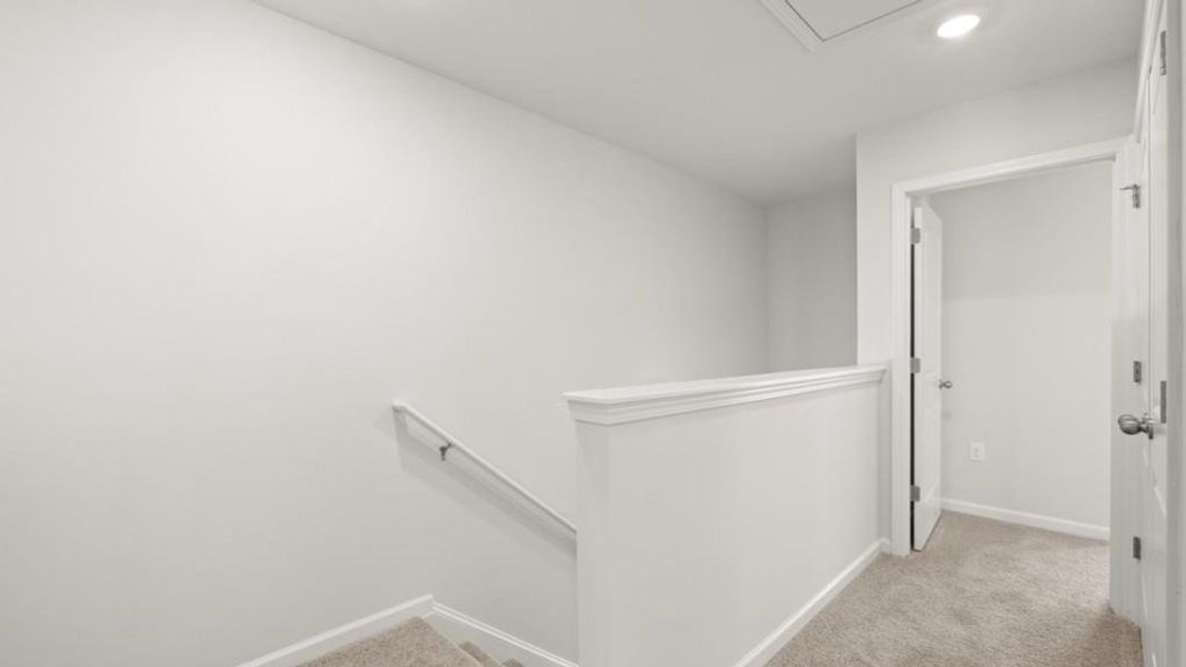 Spacious, unfurnished interior of a new home in Waypoint, Flowery Branch (Image 20).