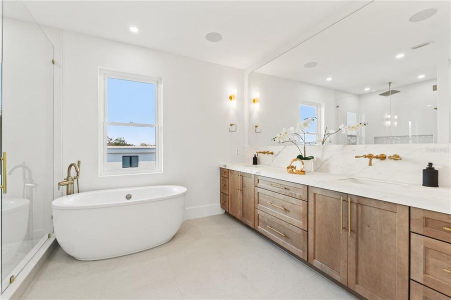 Furnished interior view inside a new home in , Tampa (Image 11).