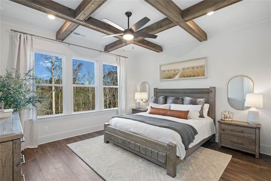 Furnished interior view inside a new home in , Ellijay (Image 10).