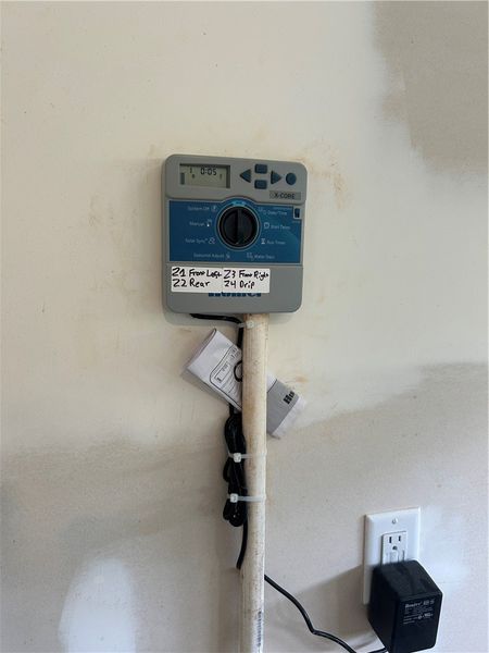 An irrigation control system ensures efficient lan