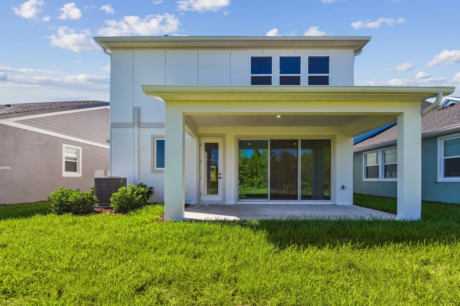 Representative exterior details of a home built from the The Sneed by David Weekley Homes in Chapel Crossings - Garden Series, Wesley Chapel (Image 4). Representative exterior details of a home built from the The Sneed by David Weekley Homes in Chapel Crossings - Garden Series, Wesley Chapel (Image 4).
