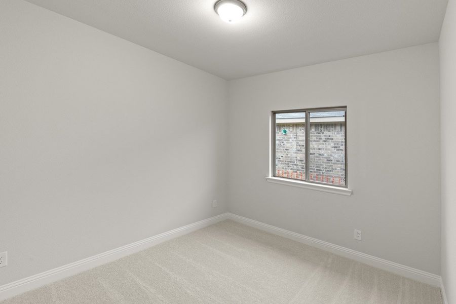 Representative unfurnished interior of a home built from the Statler by Pacesetter Homes in Keeneland, Aubrey (Image 34). Representative unfurnished interior of a home built from the Statler by Pacesetter Homes in Keeneland, Aubrey (Image 34).