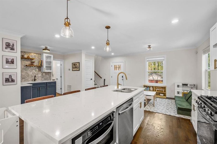 Furnished interior view inside a new home in , Scottdale (Image 9).