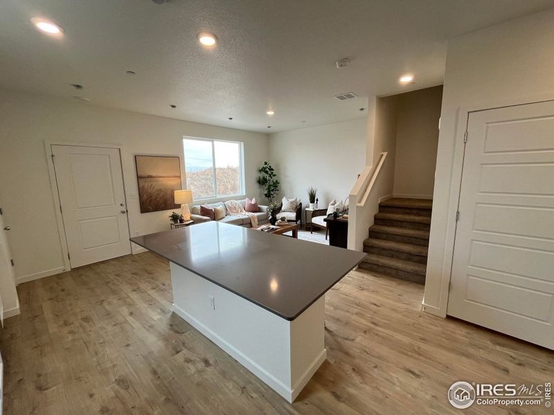 Furnished interior view inside a new home in Liberty Draw, Evans (Image 9).