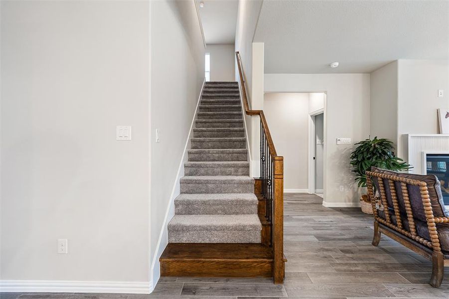 Furnished interior view inside a new home in Morningstar, Aledo (Image 14).