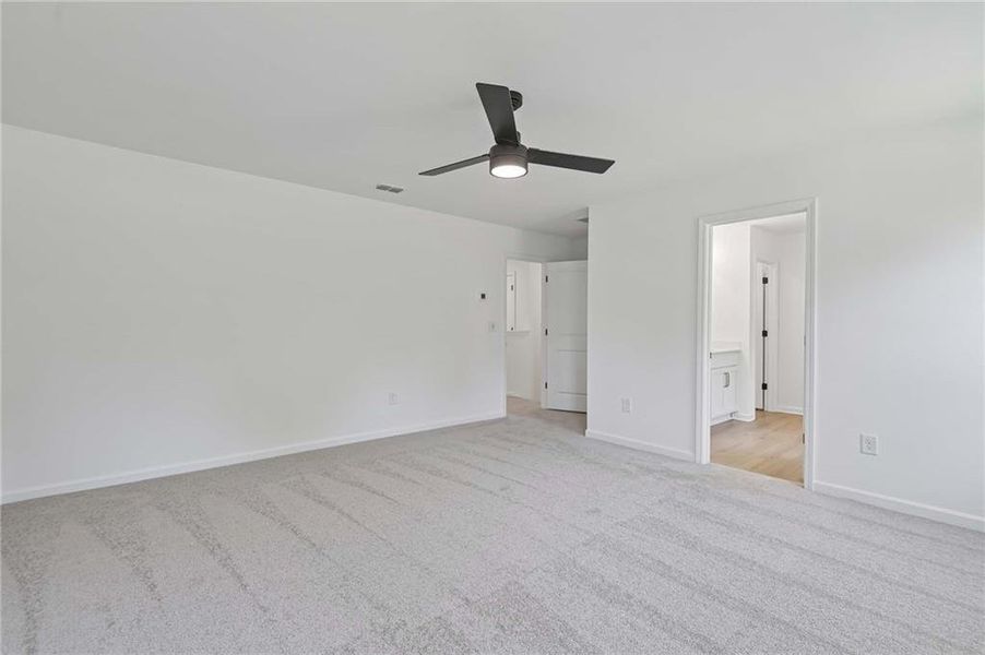 Spacious, unfurnished interior of a new home in Langston Reserve, Cartersville (Image 14).