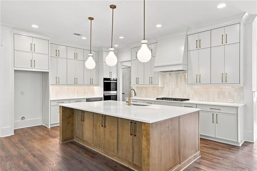 Furnished interior view inside a new home in Malone's Pond, Ball Ground (Image 38).