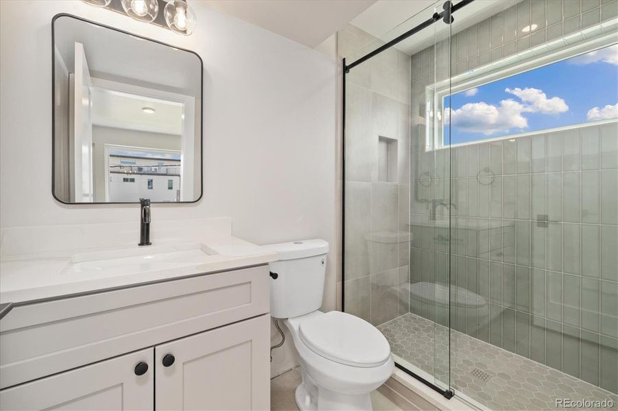 Furnished interior view inside a new home in , Denver (Image 14).