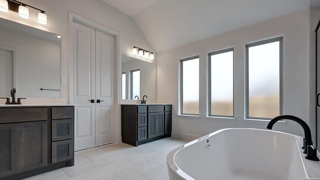 Furnished interior view inside a new home in Alsatian Oaks, Castroville (Image 8).