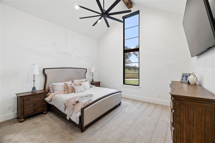 Furnished interior view inside a new home in , Hallsville (Image 28).