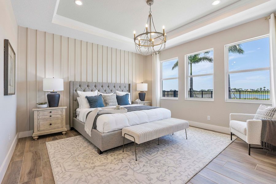 Representative furnished interior of a home built from the Charlotte by William Ryan Homes in The Sanctuary – Royal Collection, Punta Gorda (Image 36). Representative furnished interior of a home built from the Charlotte by William Ryan Homes in The Sanctuary – Royal Collection, Punta Gorda (Image 36).