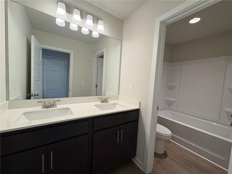 Furnished interior view inside a new home in Greenefield, Cartersville (Image 3).