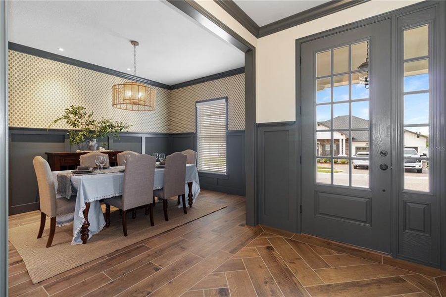 Furnished interior view inside a new home in , Lakeland (Image 8).