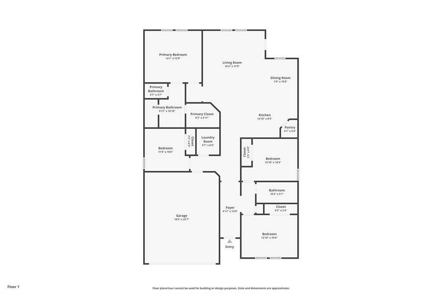 2D floor plan layout of this home in , Greenville, TX (Image 3). 2D floor plan layout of this home in , Greenville, TX (Image 3).