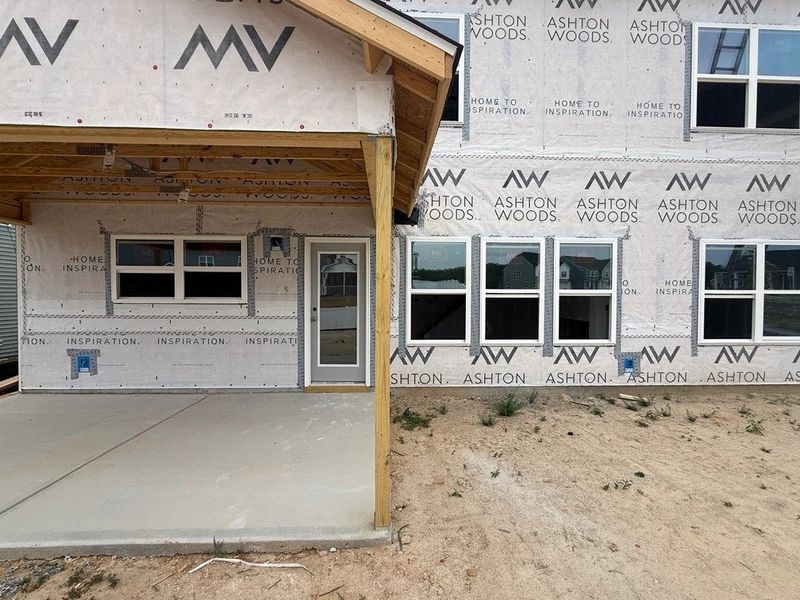 In-progress construction of a new home in The Point, Rolesville, NC (Image 10). In-progress construction of a new home in The Point, Rolesville, NC (Image 10).