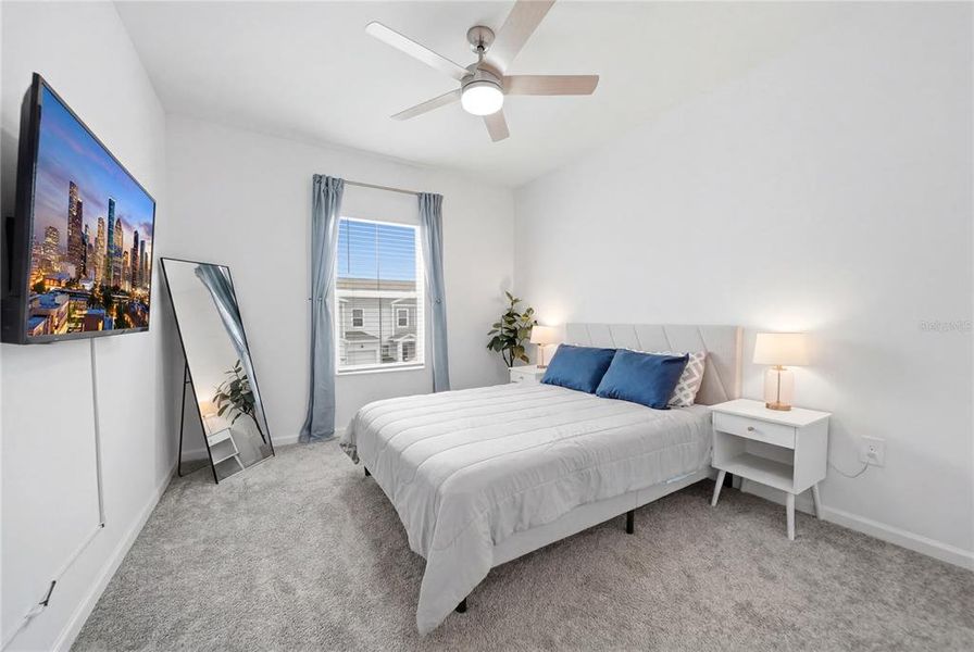 Furnished interior view inside a new home in , Davenport (Image 29).