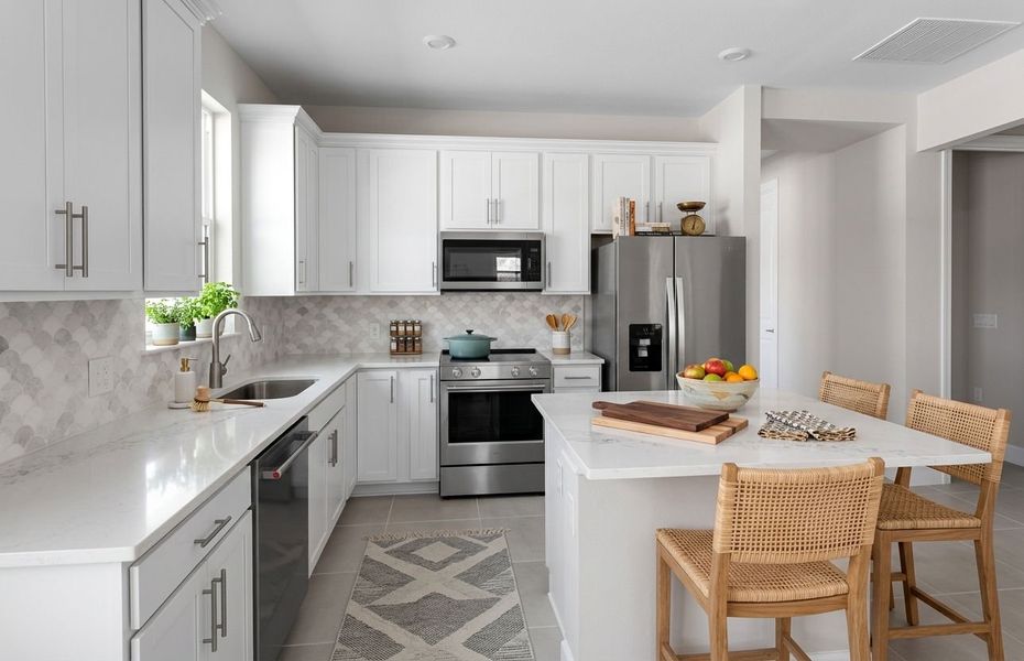 Furnished interior view inside a new home in Legacy Groves, Nokomis (Image 6).