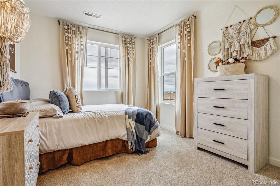 Furnished interior view inside a new home in Ridge at Johnstown, Johnstown (Image 11).