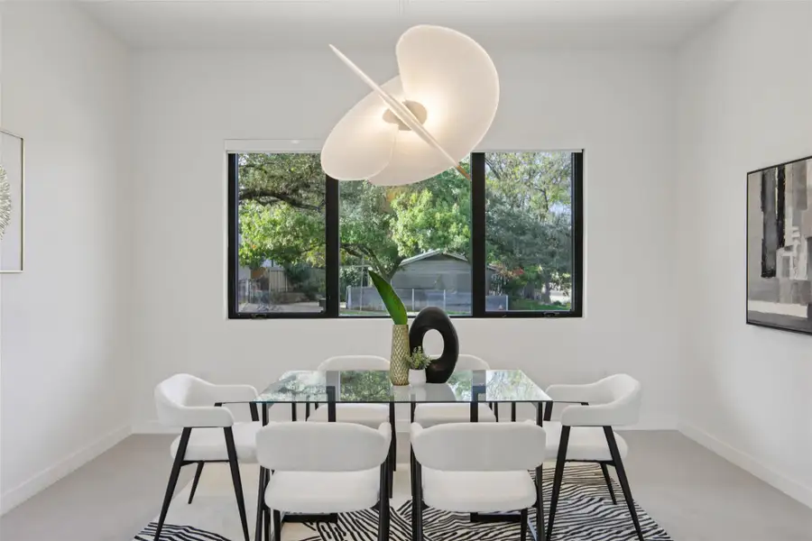 Furnished interior view inside a new home in , Austin (Image 9). Furnished interior view inside a new home in , Austin (Image 9).