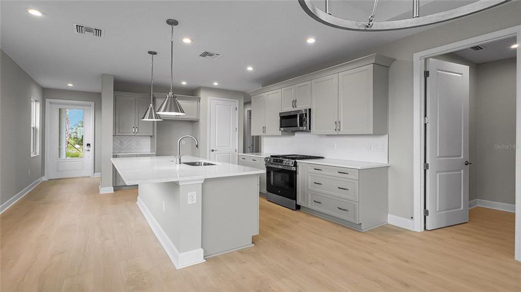 Furnished interior view inside a new home in Cresswind at Lake Harris, Tavares (Image 14). Furnished interior view inside a new home in Cresswind at Lake Harris, Tavares (Image 14).