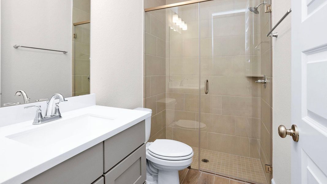 Furnished interior view inside a new home in Riceland 60', Mont Belvieu (Image 3). Furnished interior view inside a new home in Riceland 60', Mont Belvieu (Image 3).