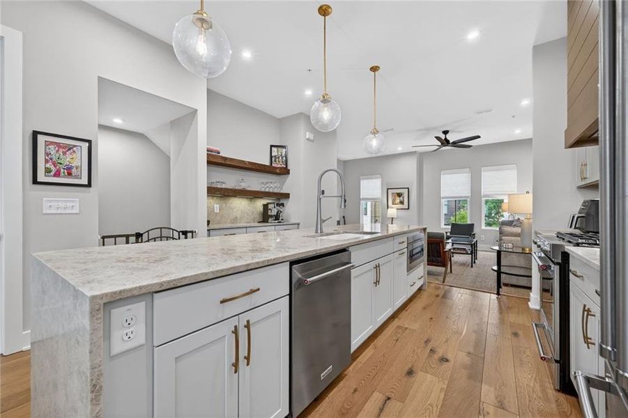 Furnished interior view inside a new home in , Decatur (Image 9).