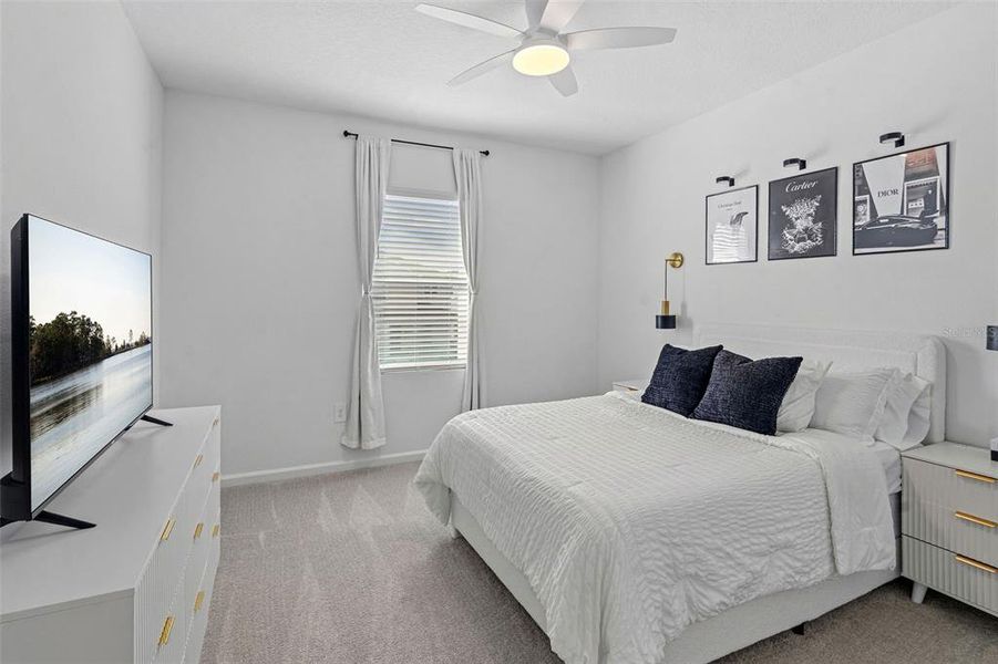Furnished interior view inside a new home in Wellness Ridge, Clermont (Image 45).