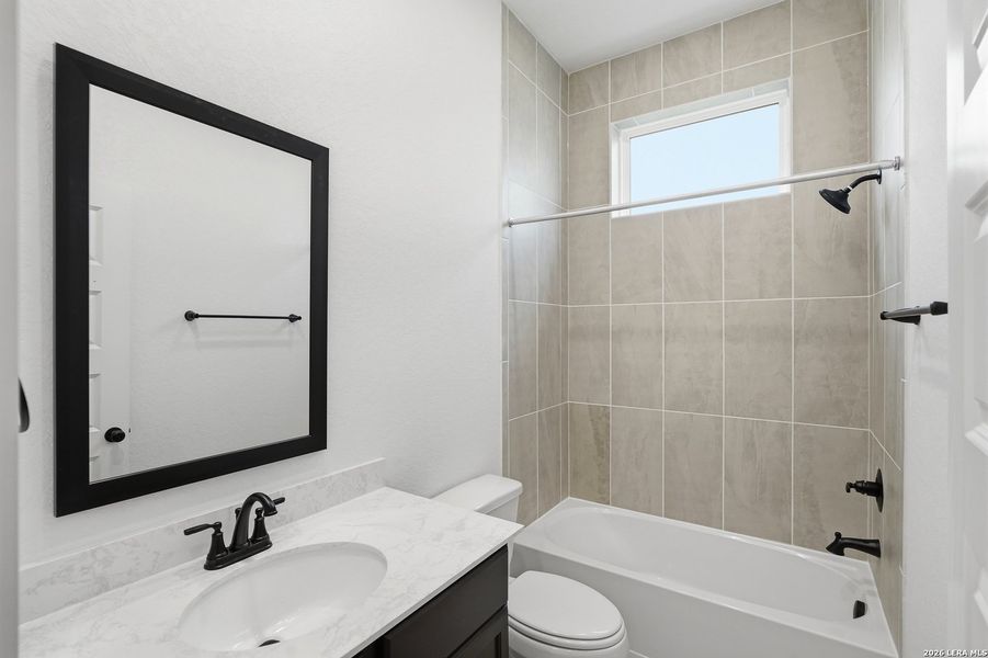 Furnished interior view inside a new home in Alsatian Oaks, Castroville (Image 12).