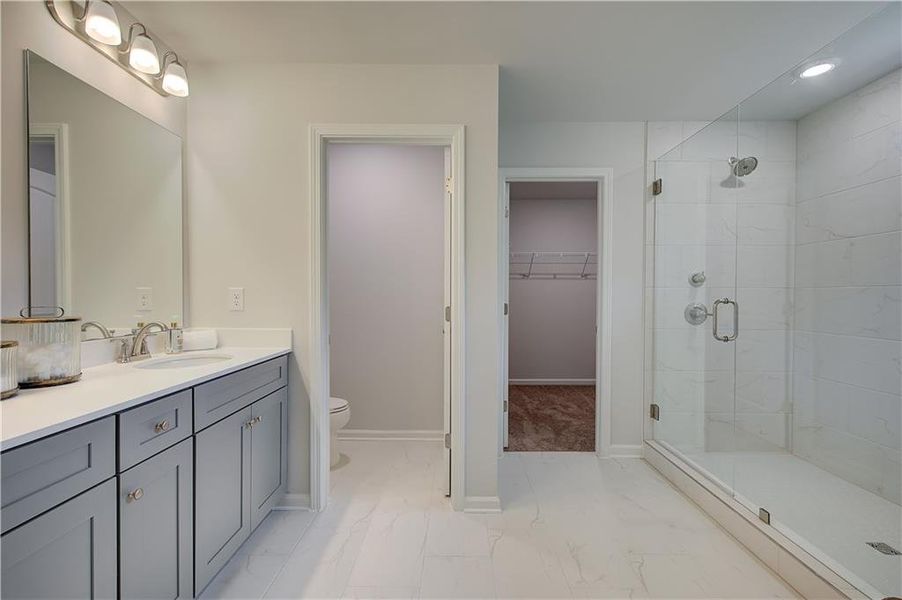 Furnished interior view inside a new home in Hamilton Lakes, Lawrenceville (Image 8).
