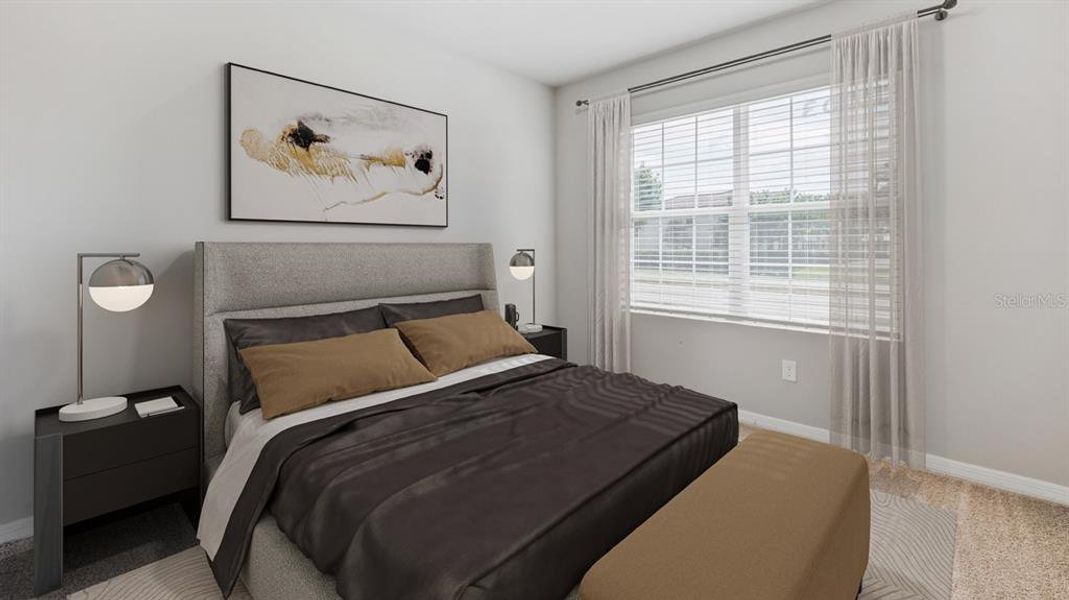 Furnished interior view inside a new home in Burnt Store Village, Punta Gorda (Image 3).